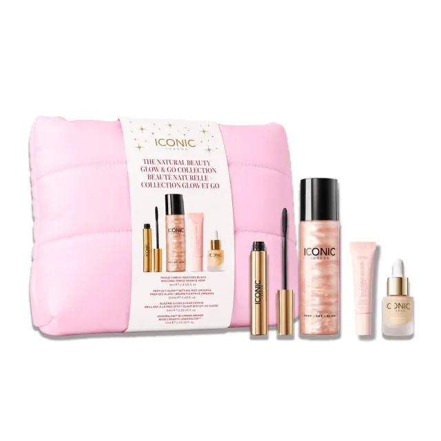Iconic London Glow & Go Collection set 4 pezzi naturale