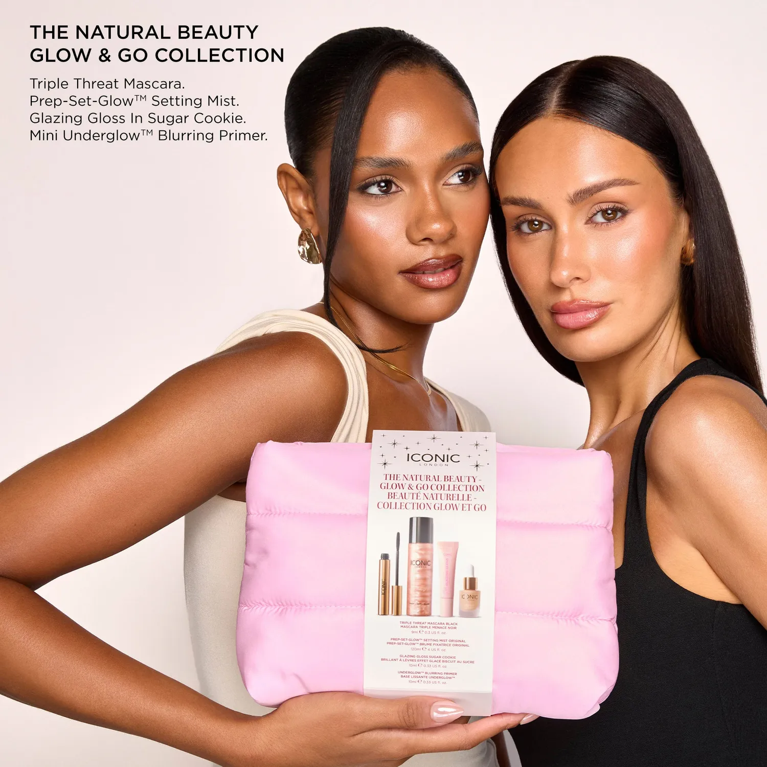 Iconic London Glow & Go Collection set 4 pezzi naturale