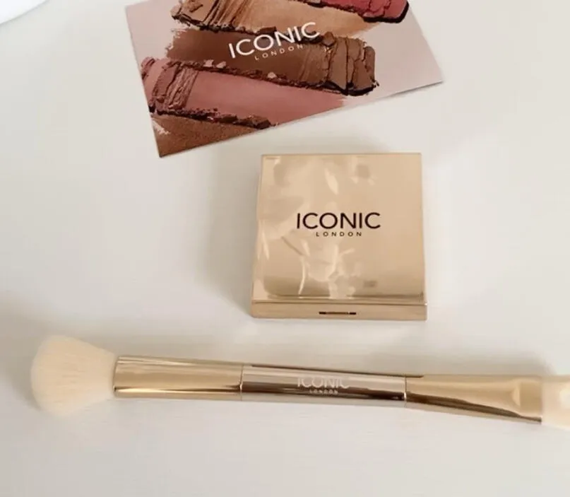 Iconic London Precision Duo Pennello contouring doppio