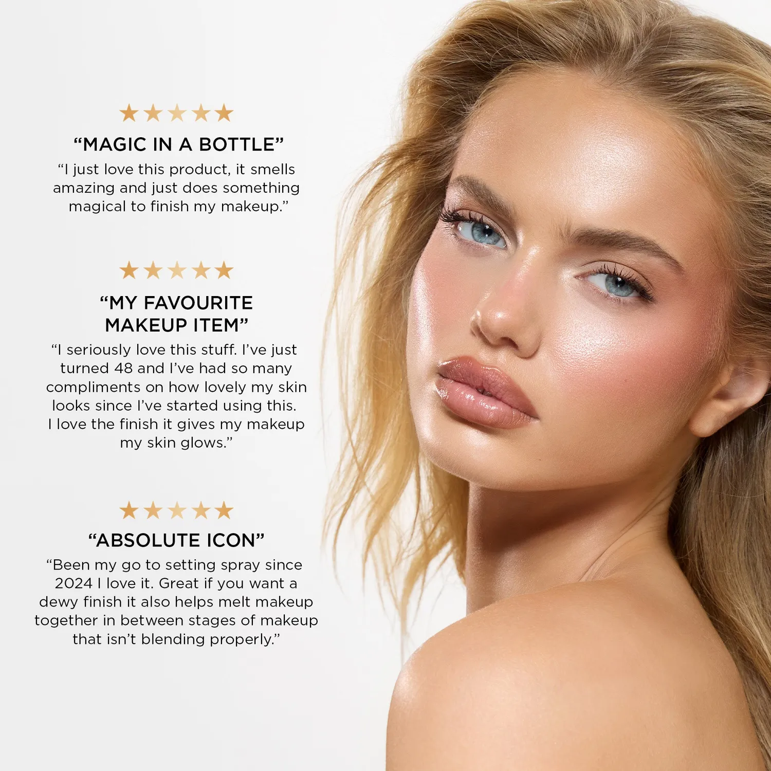 Iconic London Prep-Set-Glow Spray Mini illuminante glow
