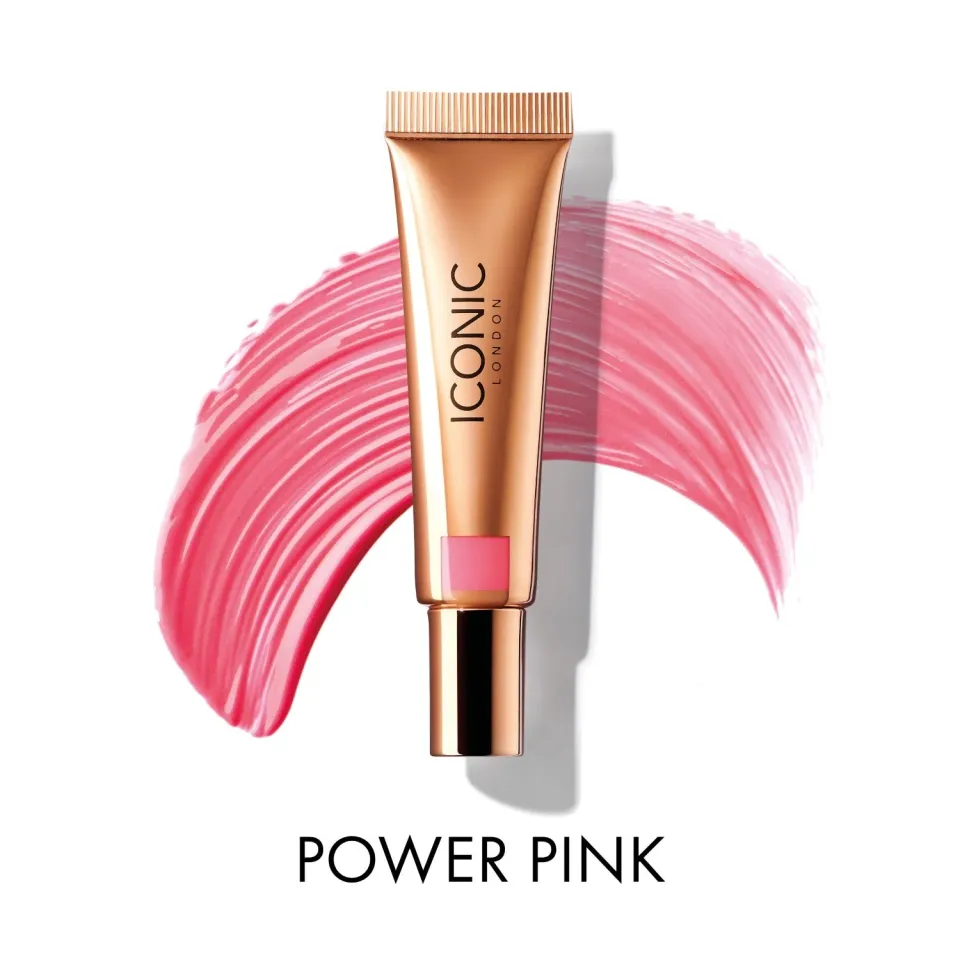 Iconic London Sheer Blush Rose Riot blush gel rosato 12,5ml