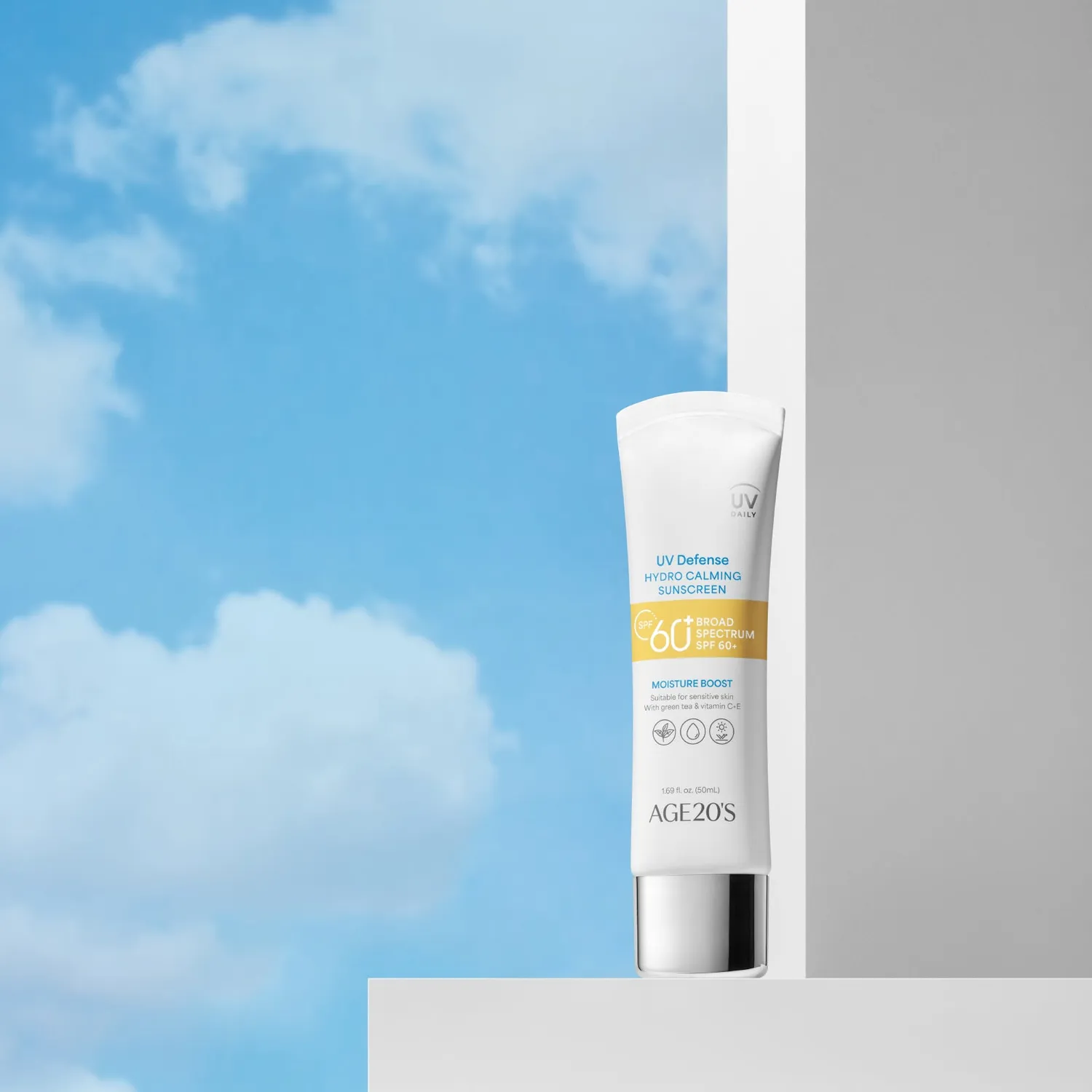 AGE20'S UV Defense Hydro Calming crema solare SPF 60+
