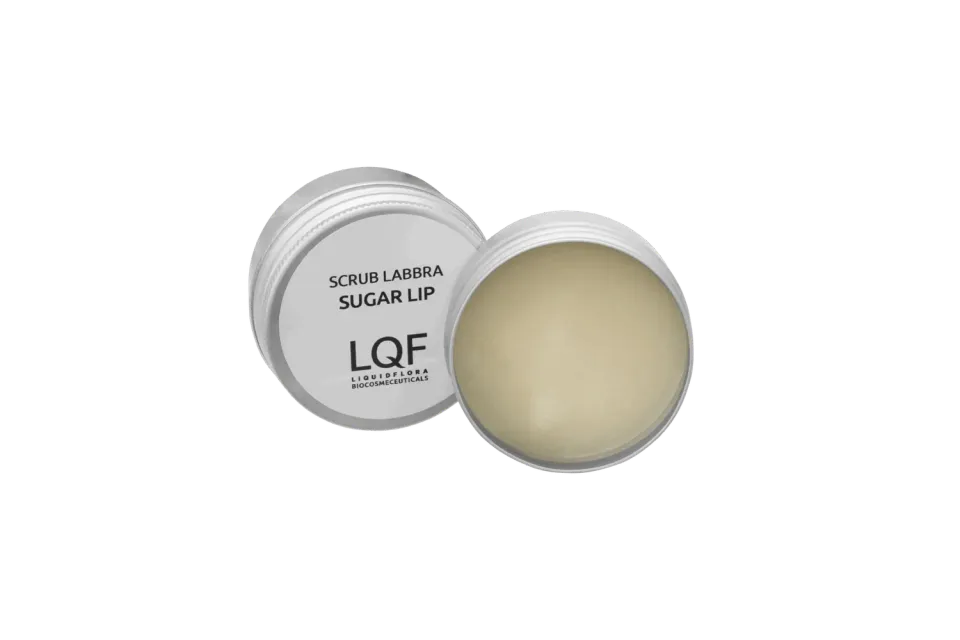 Liquidflora Sugar Lip LQF burro scrub labbra zucchero karité