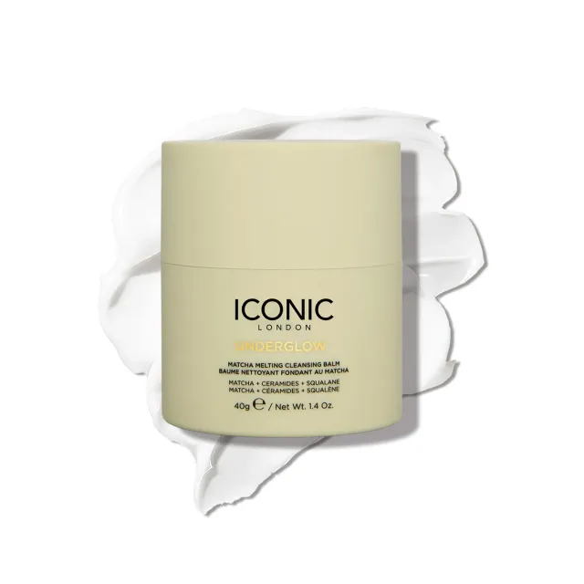 Iconic London Underglow Matcha balsamo struccante illuminante