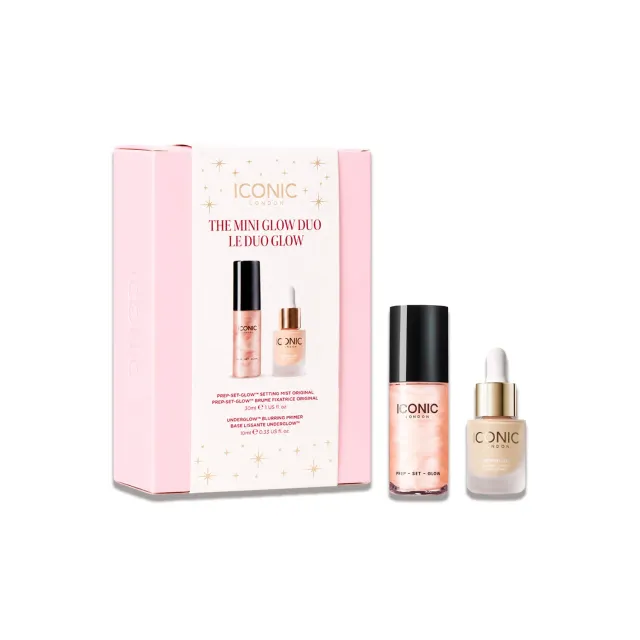 Iconic London Mini Glow Duo set viso mini formato illuminante