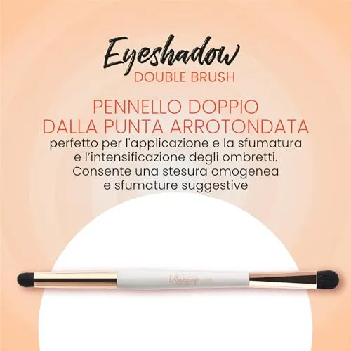 Wakeup Cosmetics 106 Pennello Ombretto Doppio Naturale
