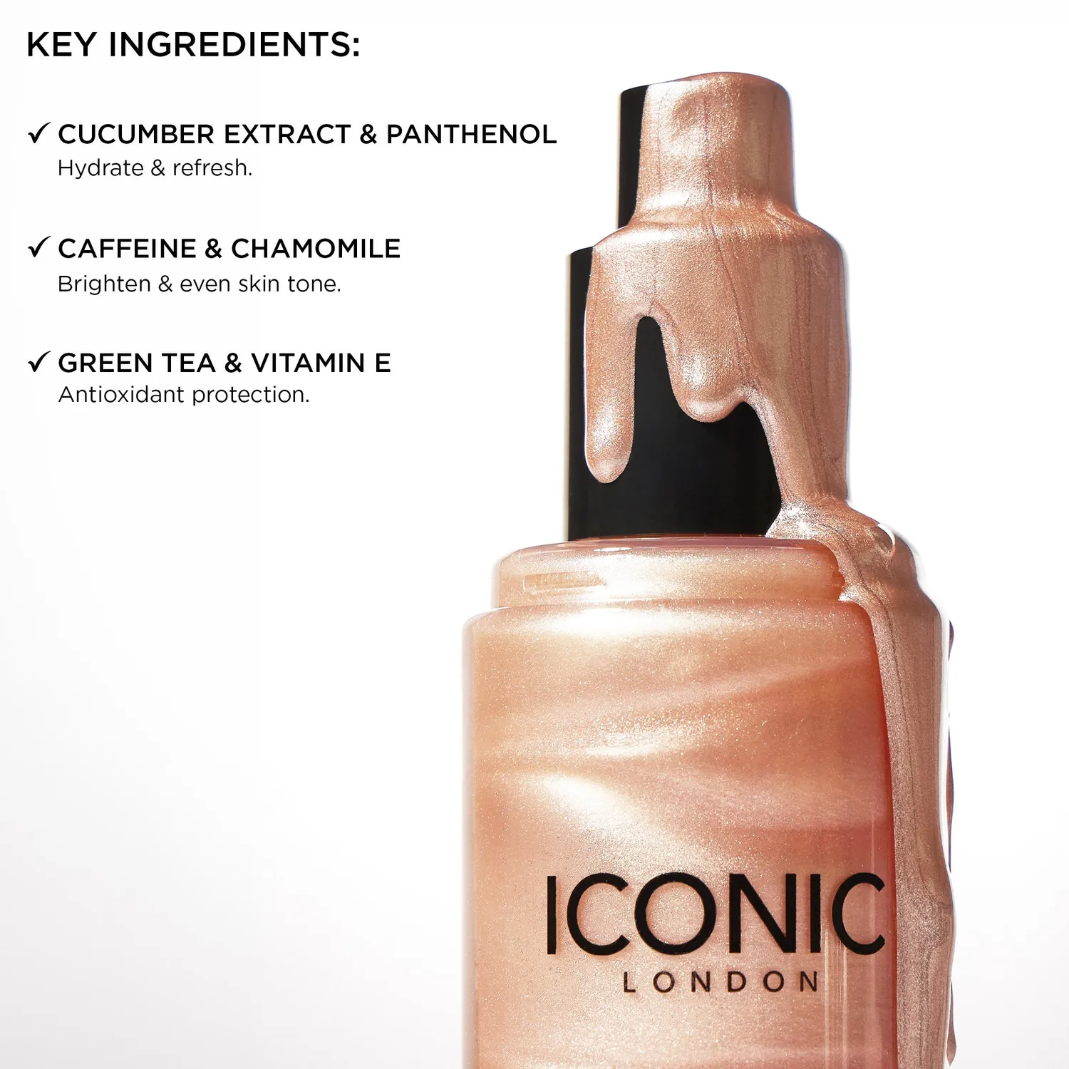 Iconic London Prep-Set-Glow spray Original 120ml luminoso