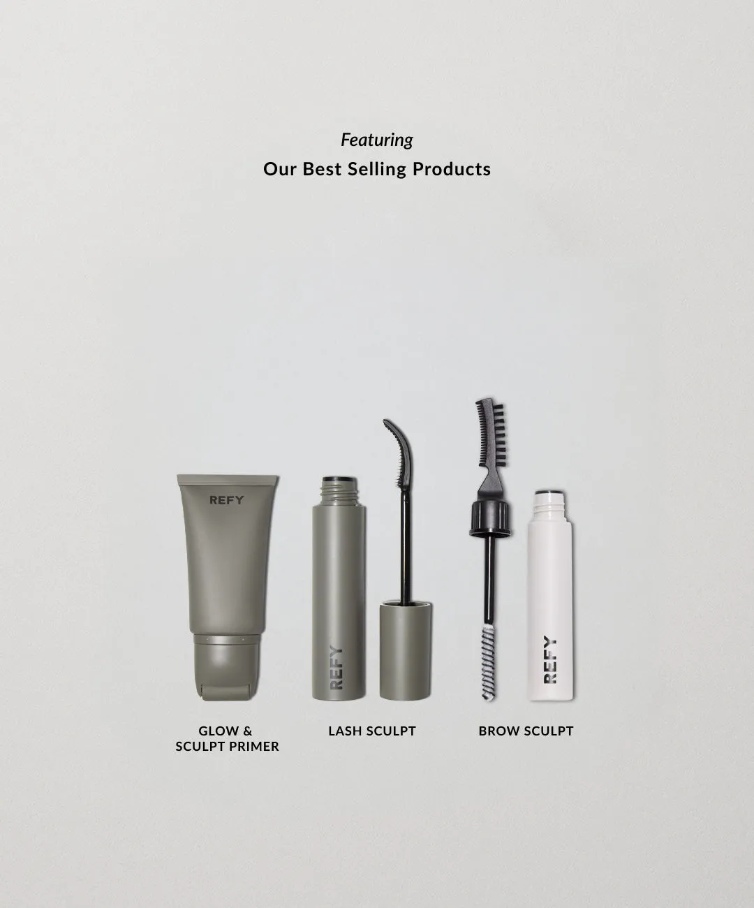 Refy Shimmer Sculpt Full Collection set viso
