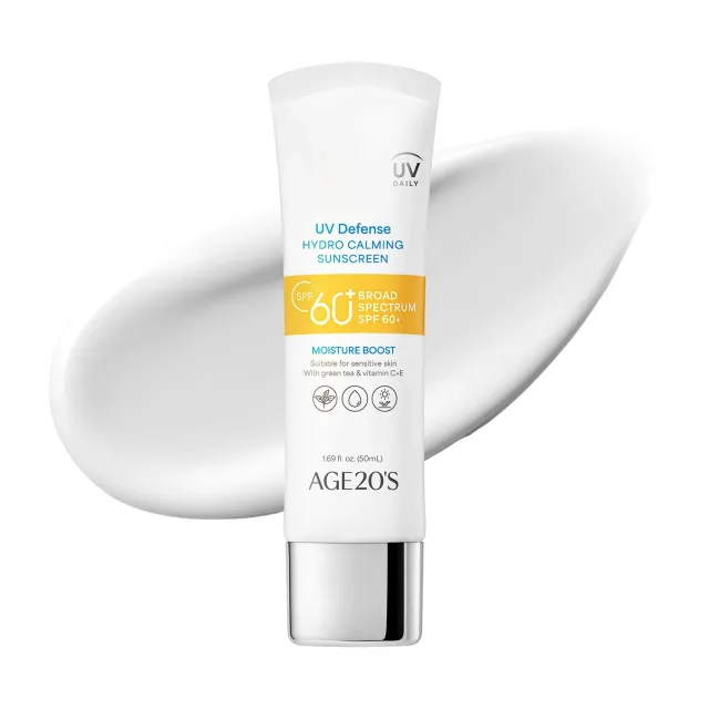 AGE20'S UV Defense Hydro Calming crema solare SPF 60+