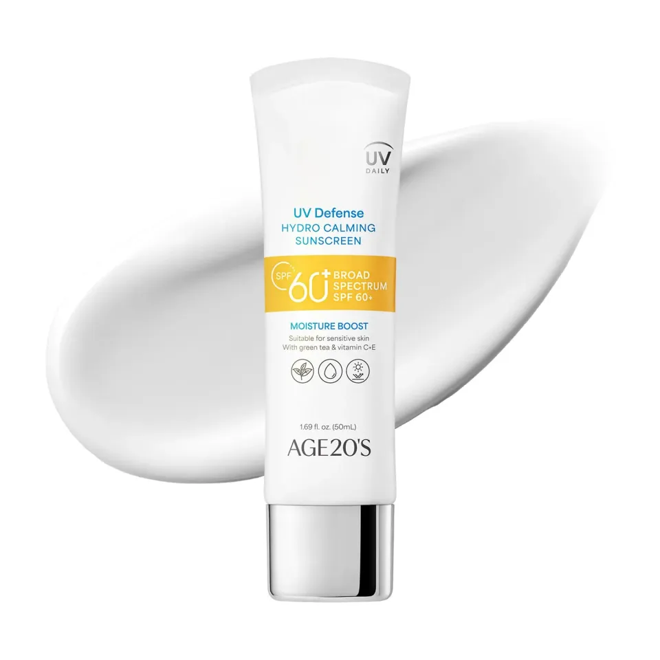 AGE20'S UV Defense Hydro Calming crema solare SPF 60+