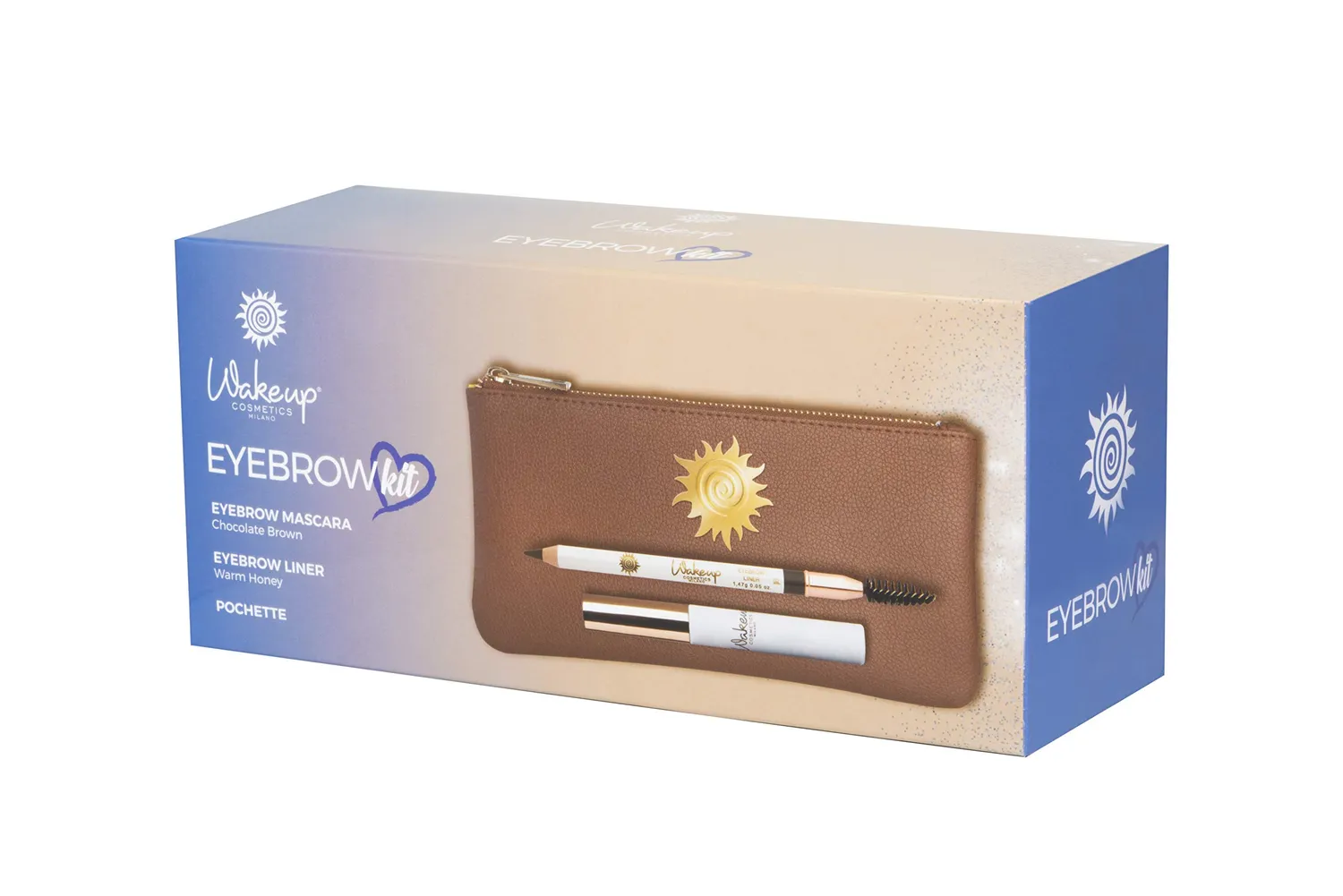 Wakeup Cosmetics Eyebrow Kit Sopracciglia Mascara+Liner