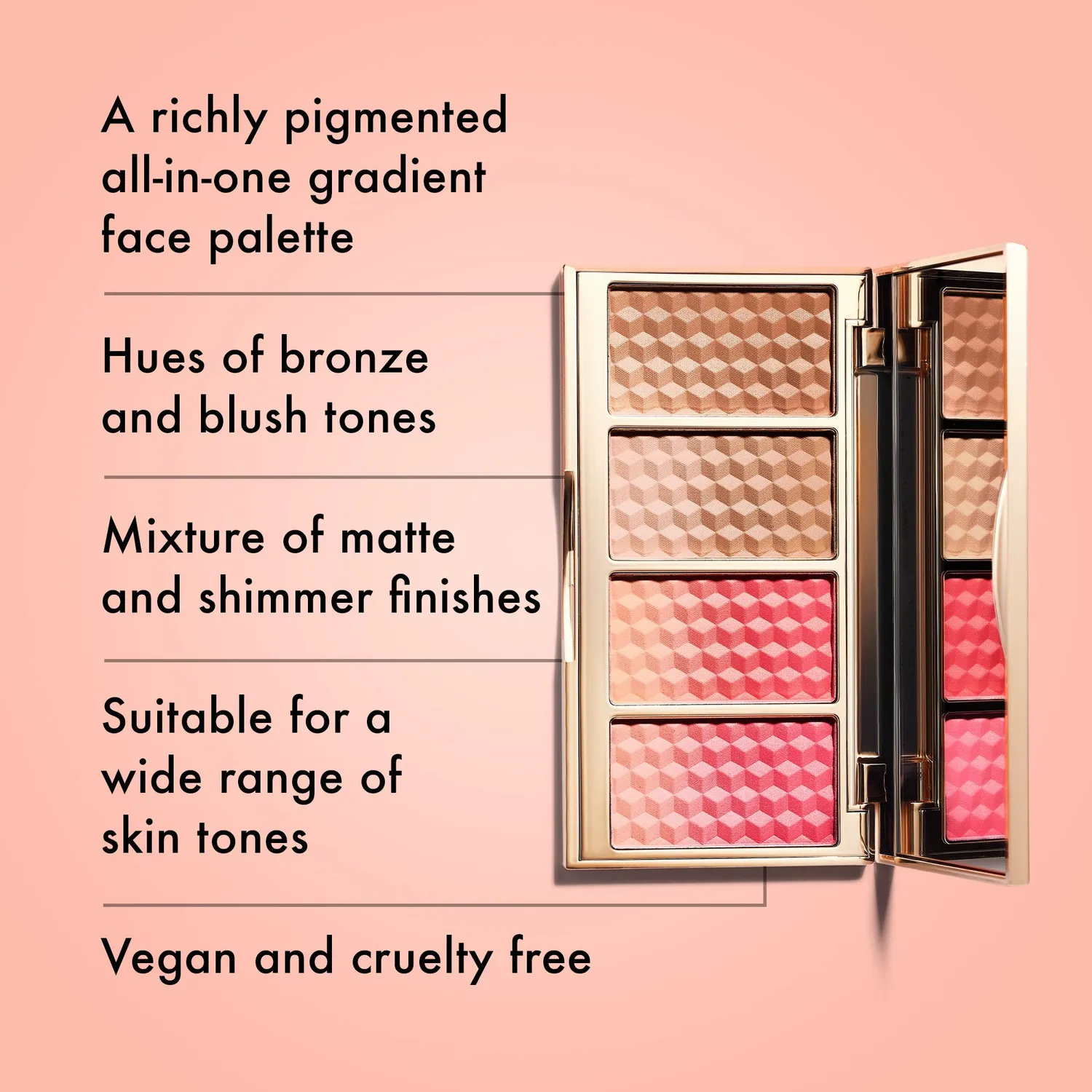 Iconic London Get Cheeky palette viso blush bronzer