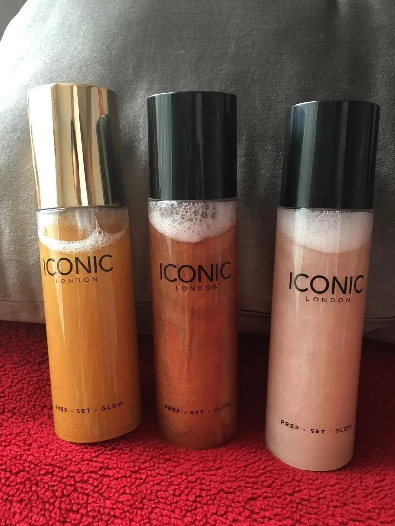 Iconic London Prep-Set-Glow spray Original 120ml luminoso