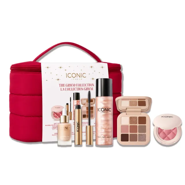 Iconic London GRWM Collection set trucco 5 pezzi glow
