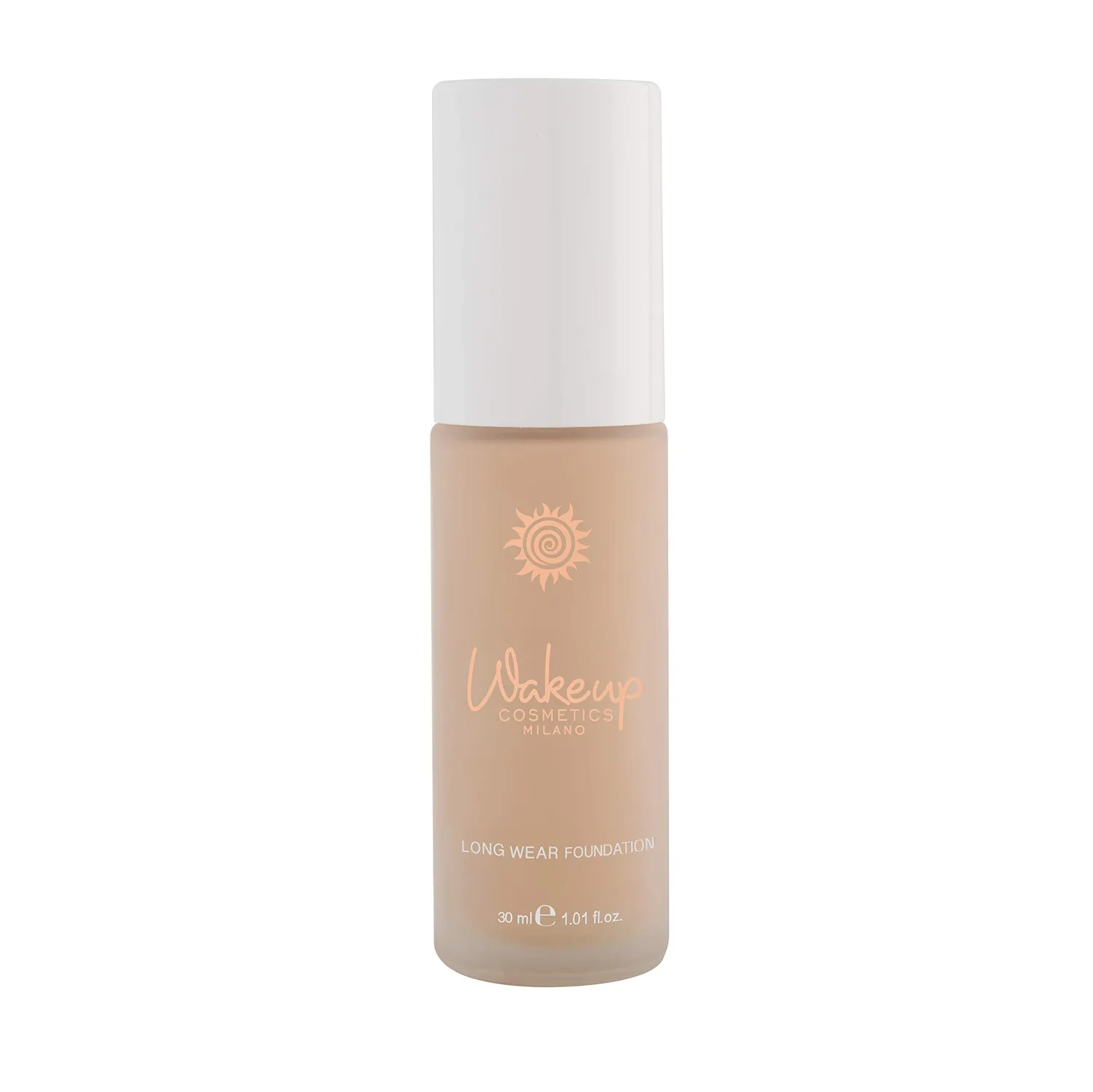 Wakeup Cosmetics Longwear Fondotinta Fluido NC45 Caramel