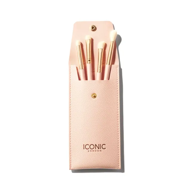 Iconic London Handbag Glam Eye 4 pennelli occhi con pochette