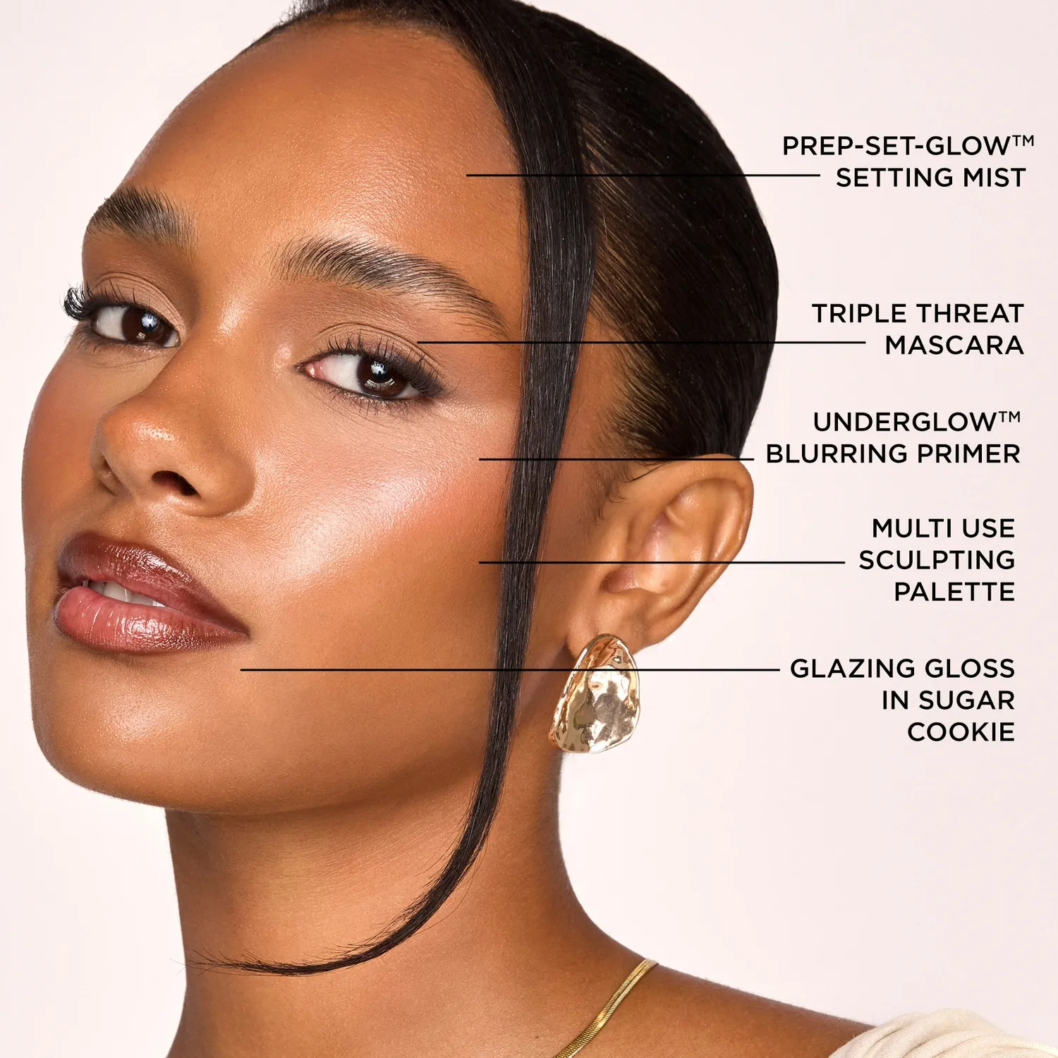Iconic London 5 Minute Face set trucco 5 pezzi Original