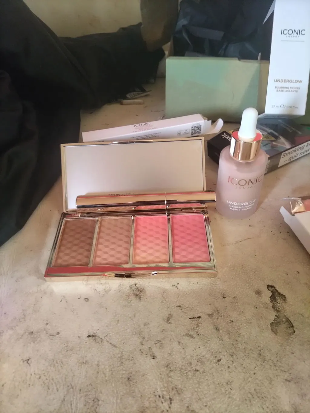 Iconic London Get Cheeky palette viso blush bronzer