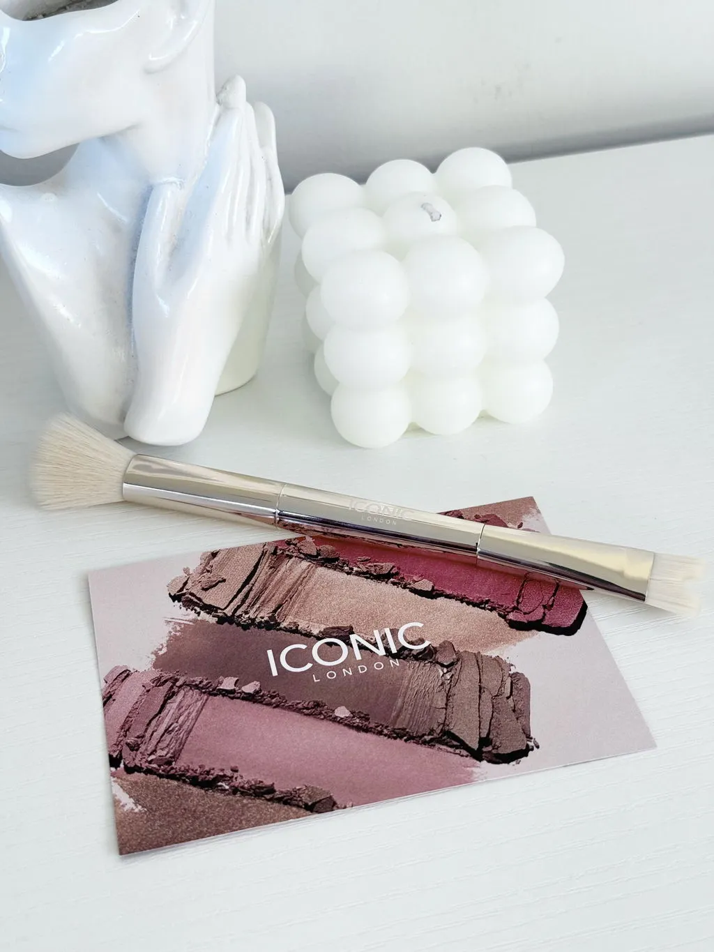 Iconic London Precision Duo Pennello contouring doppio