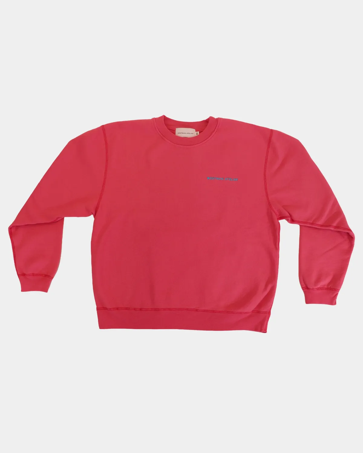 Westman Atelier The Crewneck felpa Sunflush cotone