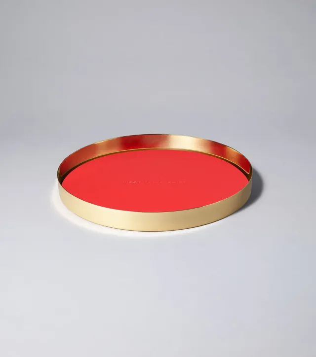 Westman Atelier Guld Plattan Vassoio trucco rosso ottone