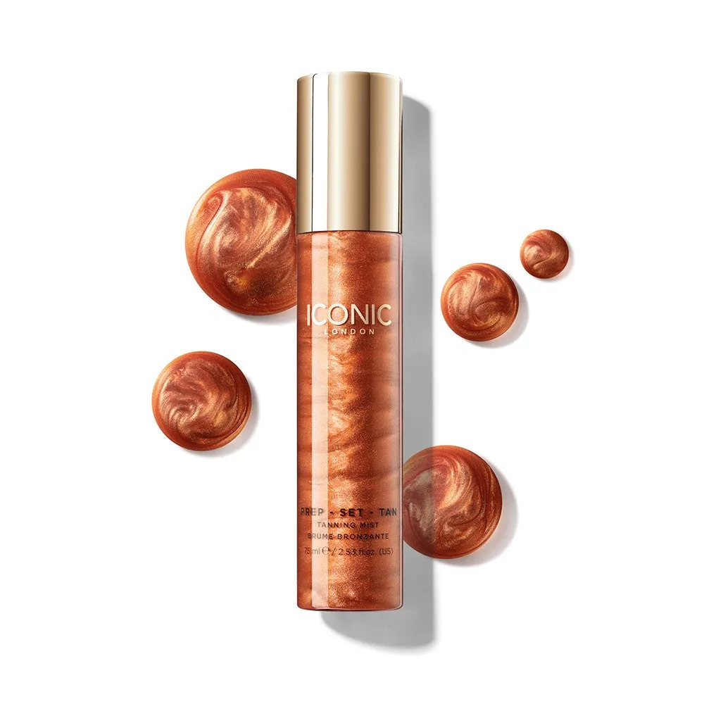 Iconic London Prep-Set-Tan Mist spray autoabbronzante viso