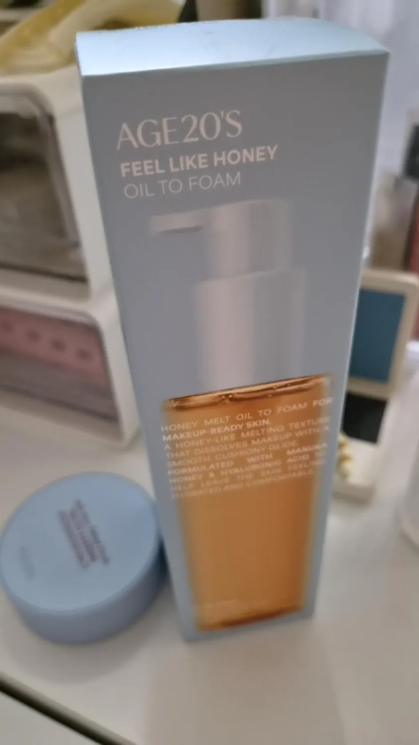 AGE20'S Feel Like Honey Oil to Foam detergente miele idratante