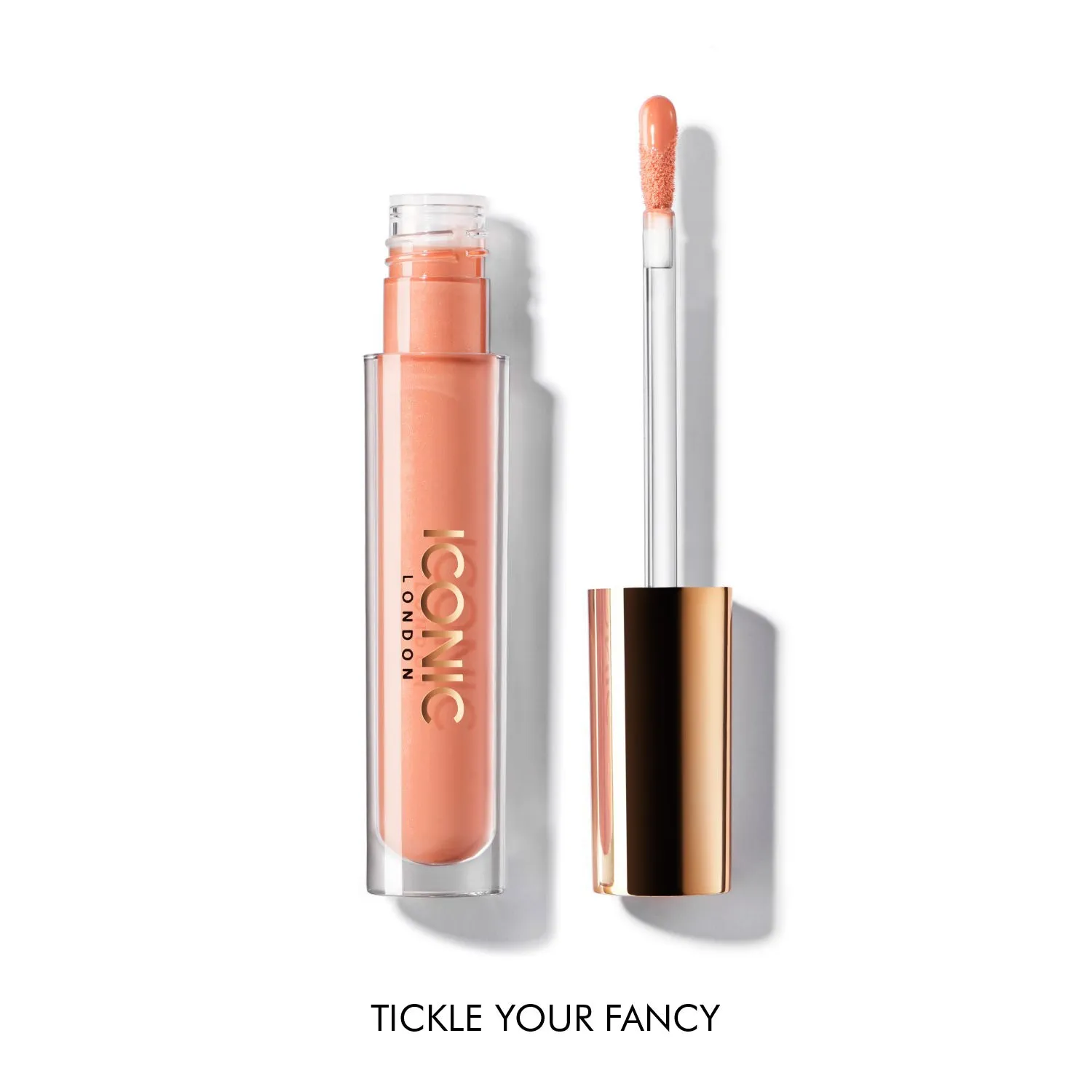 Iconic London Lip Gloss rimpolpante Nearly Nude morbido