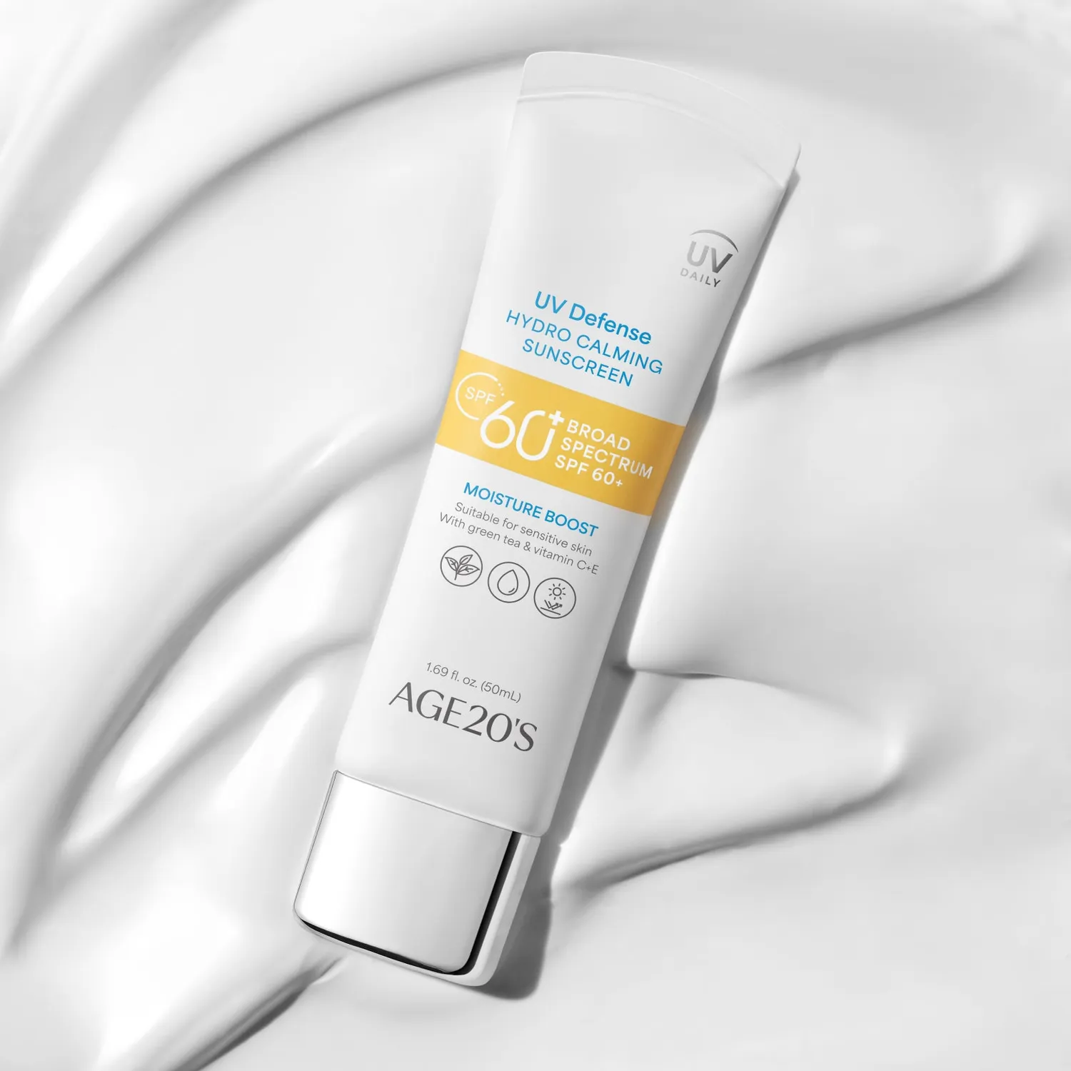 AGE20'S UV Defense Hydro Calming crema solare SPF 60+
