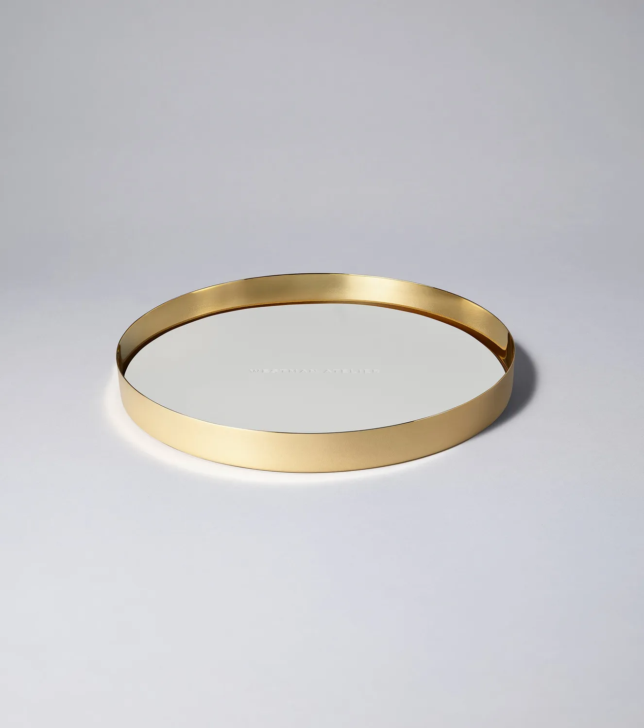 Westman Atelier Guld Plattan Vassoio trucco grigio chiaro