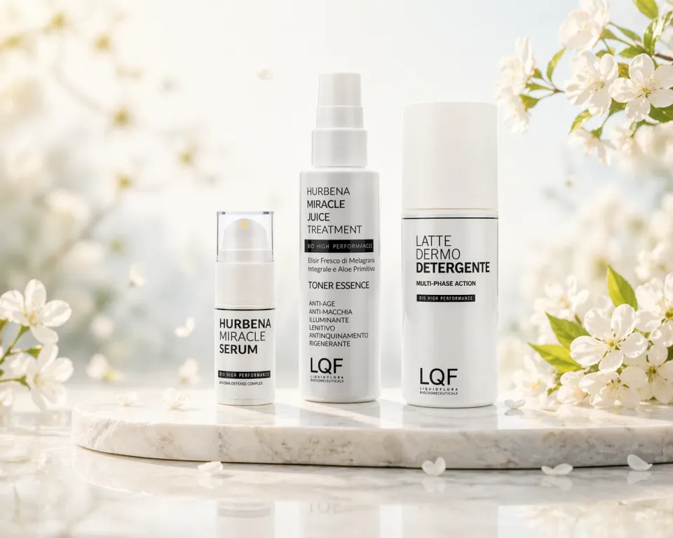 Liquidflora Spring Formula kit viso Essentials biologico