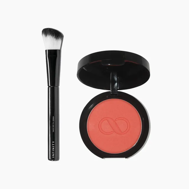 Infinity Make Up Rosy Ritual set viso terre e blush