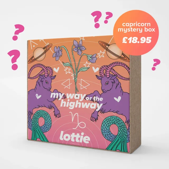 Lottie London Capricorn Mystery Box cofanetto 5 pezzi