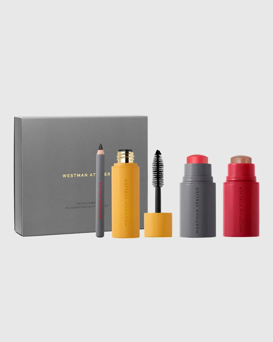Westman Atelier Petite Party set mini blush mascara matita