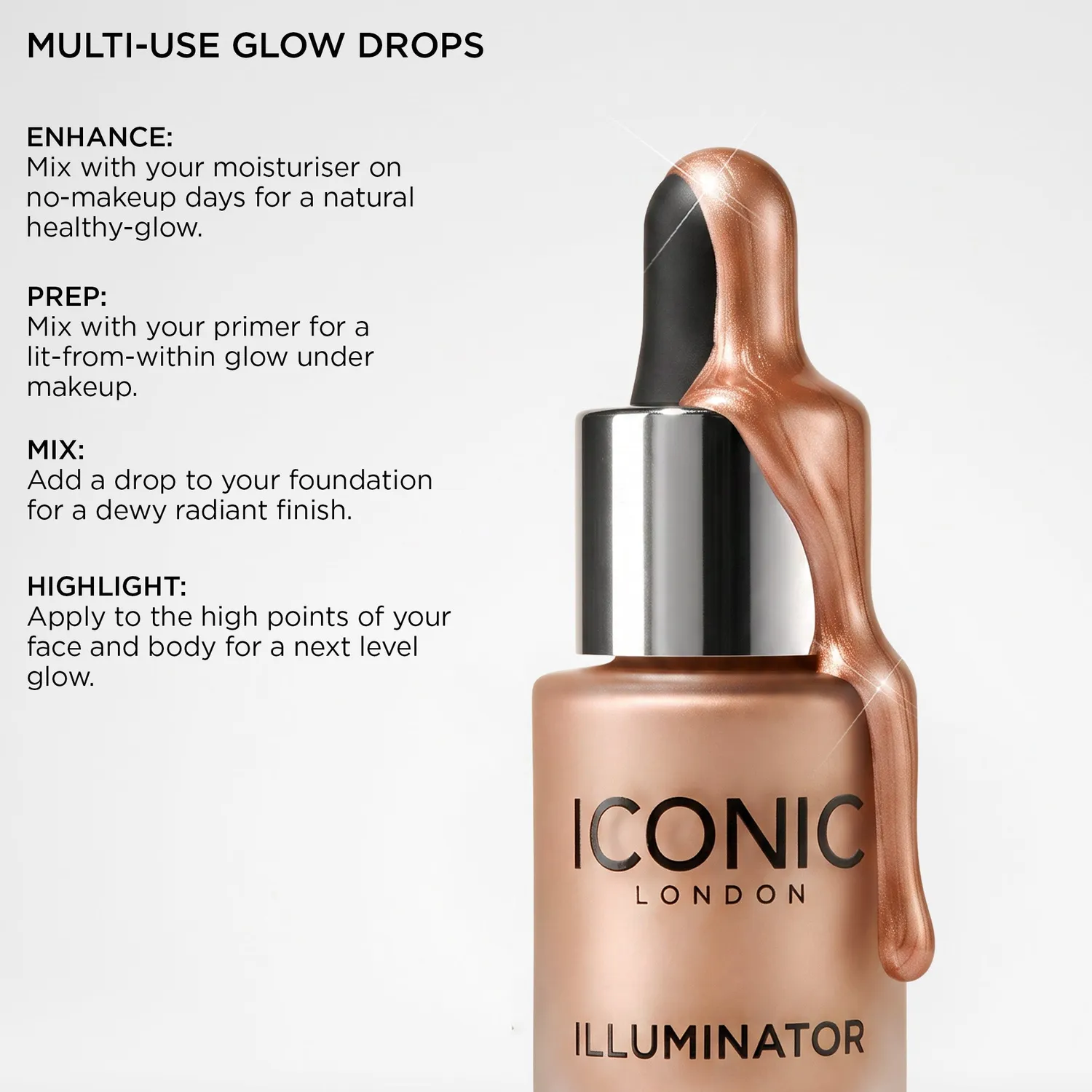 Iconic London Mini Illuminator Original illuminante glow viaggio