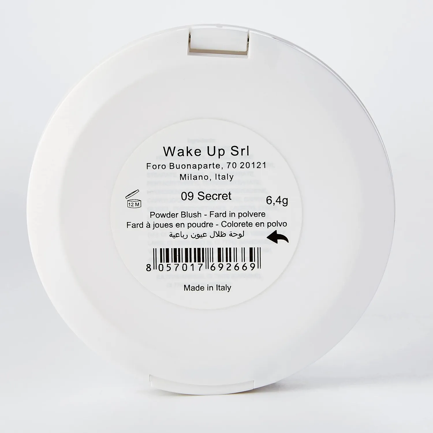 Wakeup Blush fard illuminante Secret polvere 2in1