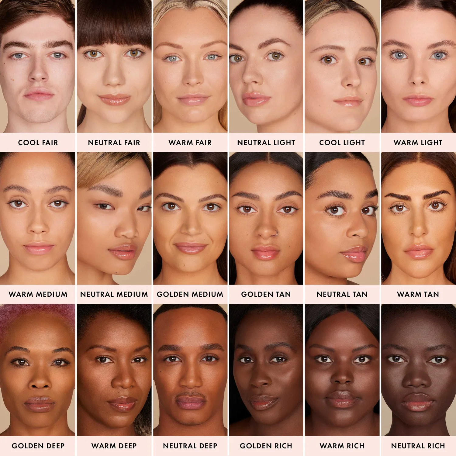 Iconic London Super Smoother Blurring Skin Tint Cool Fair idratante
