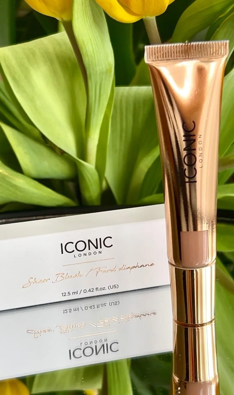Iconic London Sheer Blush Rose Riot blush gel rosato 12,5ml
