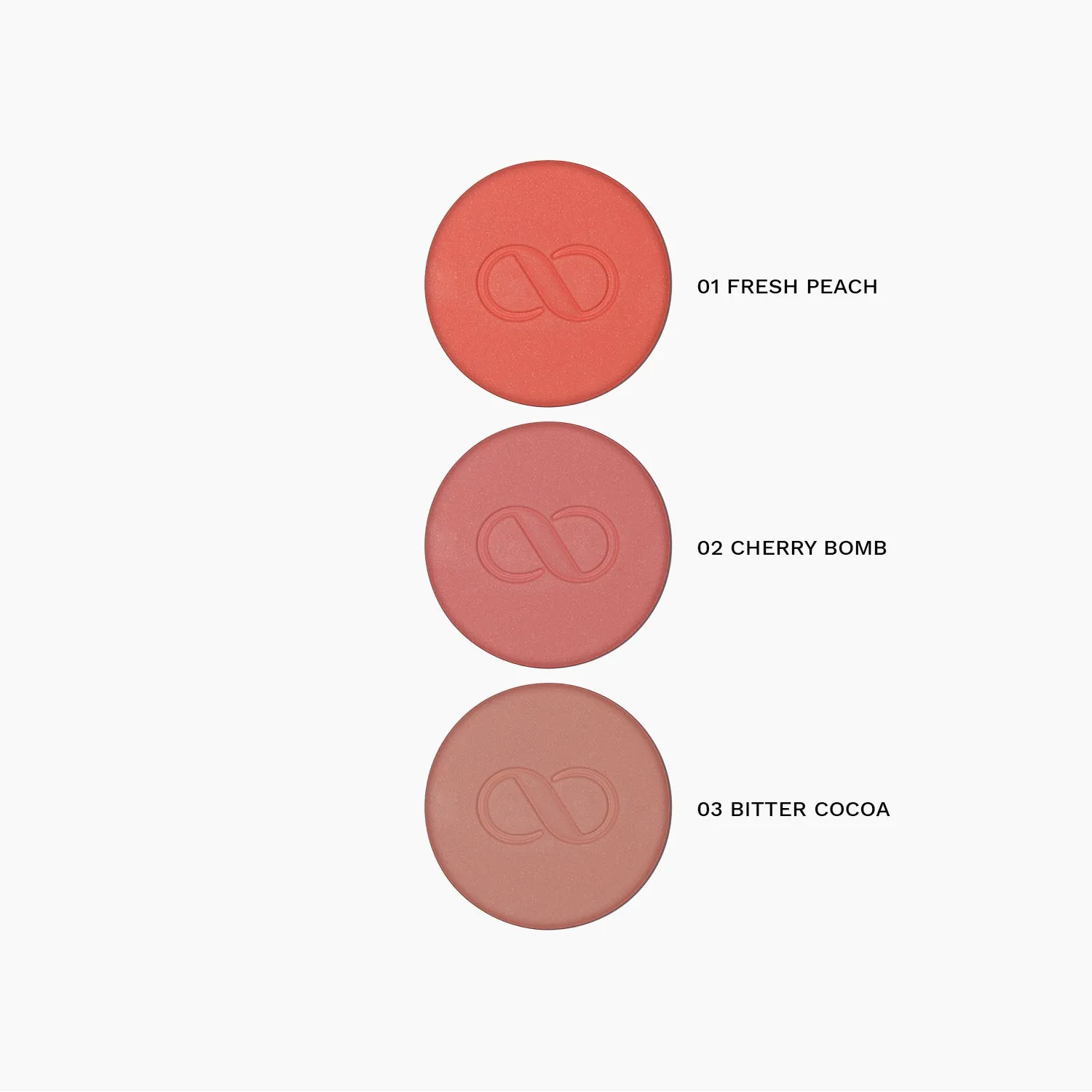 Infinity Make Up Cheek To Kiss blush compatto finish matt