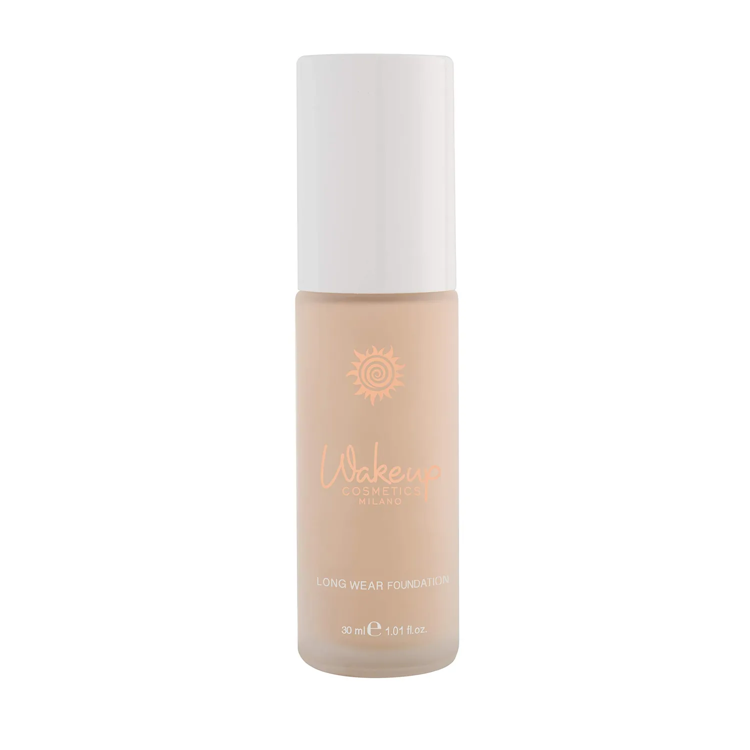 Wakeup Cosmetics Longwear Fondotinta Fluido NC45 Caramel
