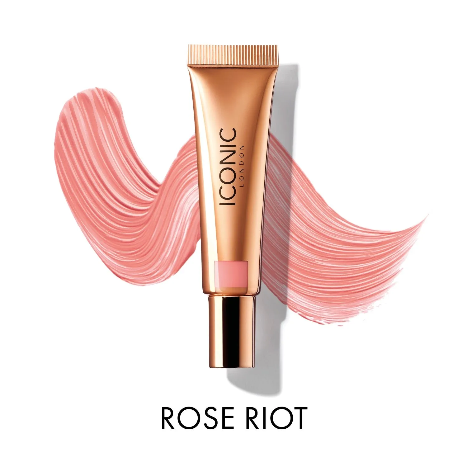 Iconic London Sheer Blush Rose Riot blush gel rosato 12,5ml