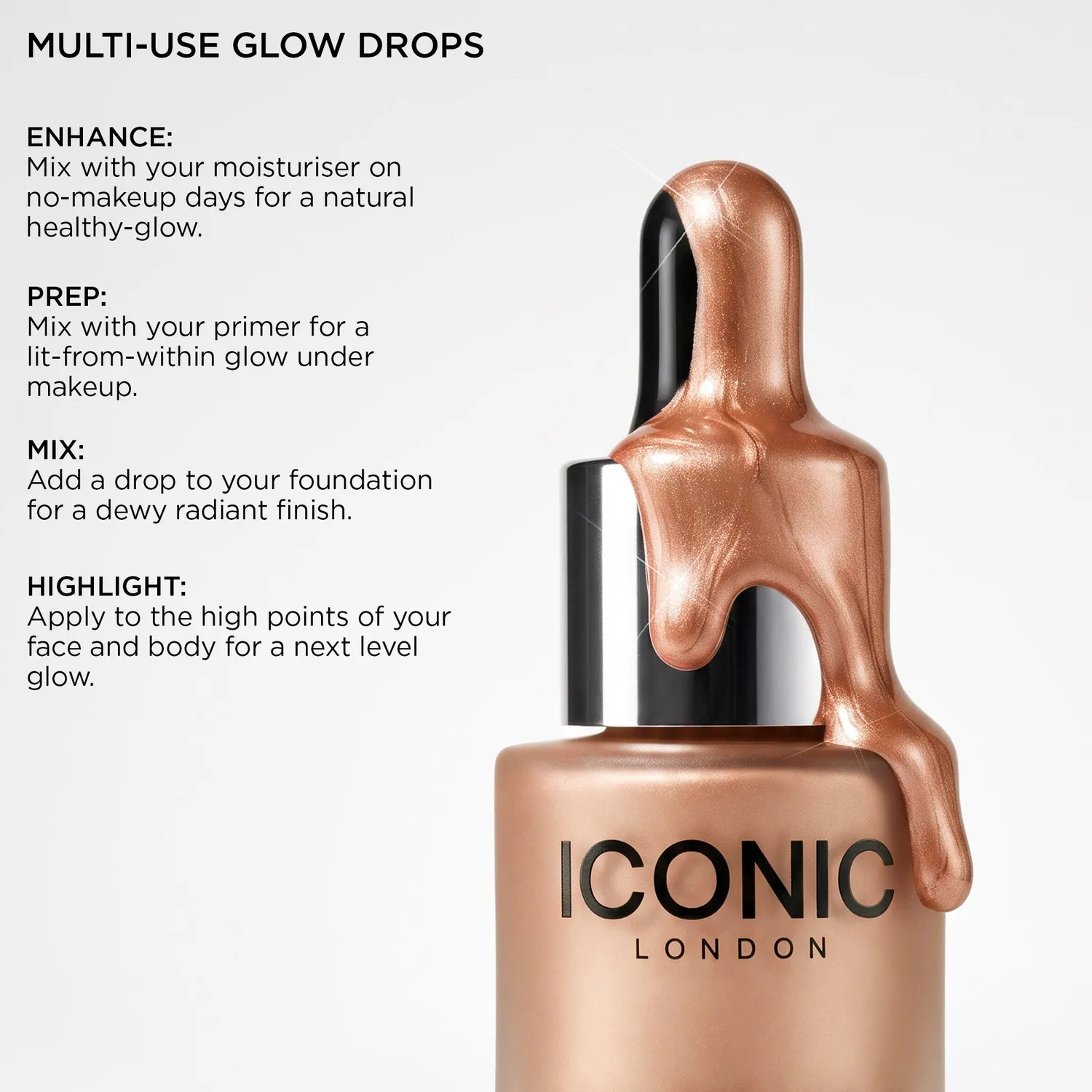 Iconic London Illuminator Original highlighter 13,5ml champagne