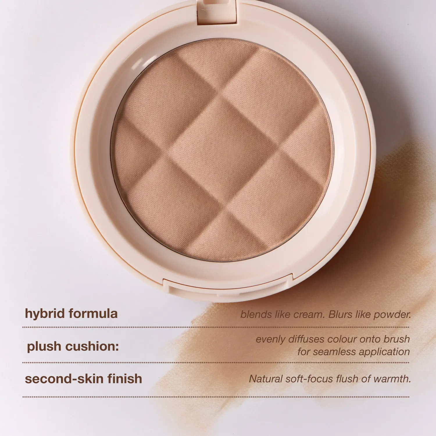 Iconic London Soft Touch Buildable Blurring Bronze bronzer Toasty glow