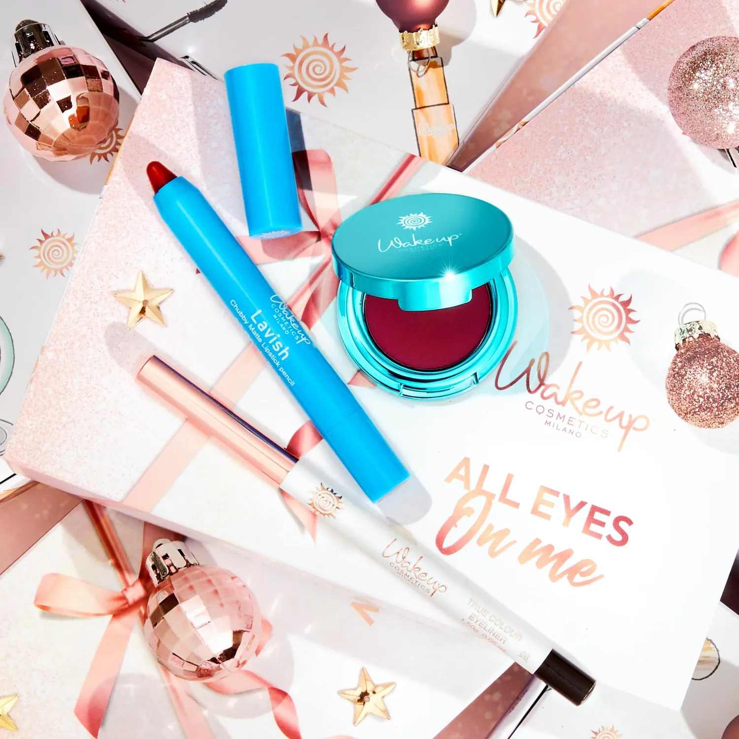 Wakeup Cosmetics All Eyes On Me kit trucco Lavish 02 opaco