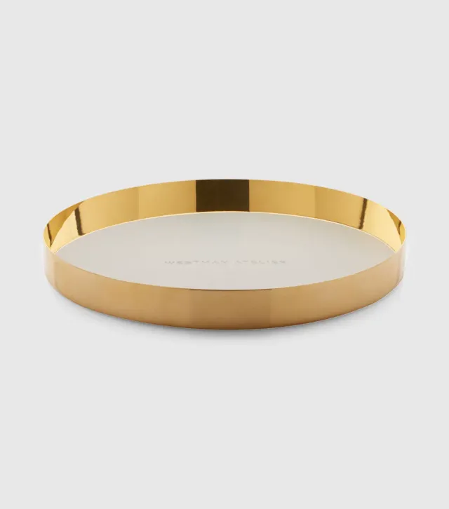 Westman Atelier Guld Plattan Vassoio trucco grigio chiaro
