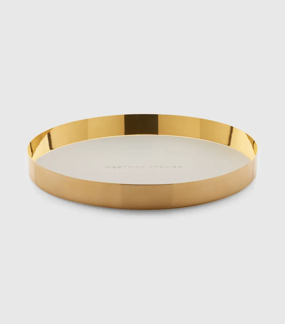 Westman Atelier Guld Plattan Vassoio trucco grigio chiaro
