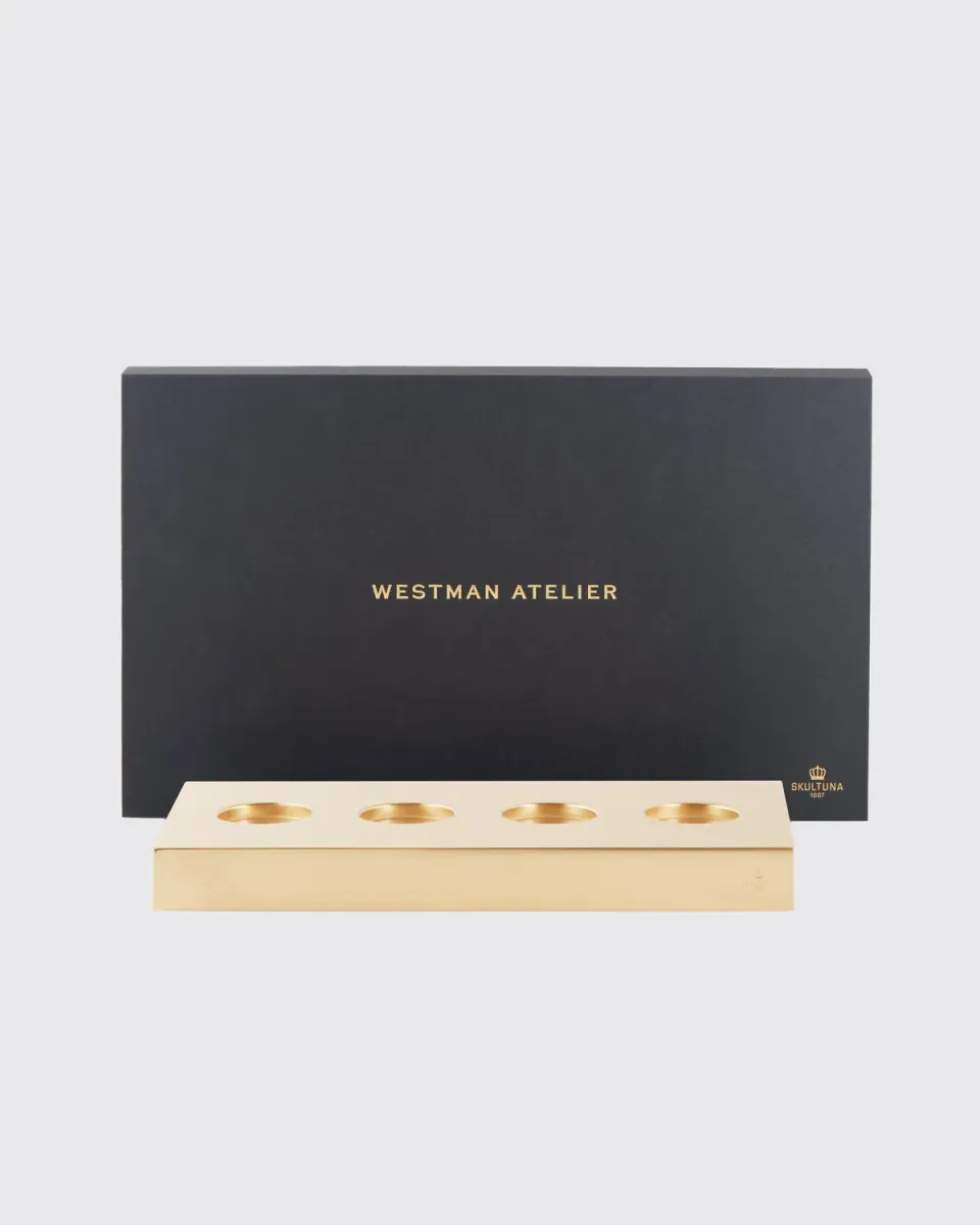Westman Atelier Guldbaggen Vassoio trucco ottone stick