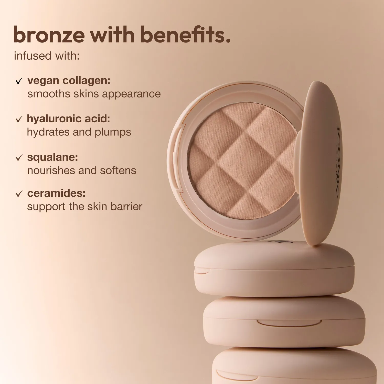 Iconic London Soft Touch Buildable Blurring Bronze bronzer Toasty glow