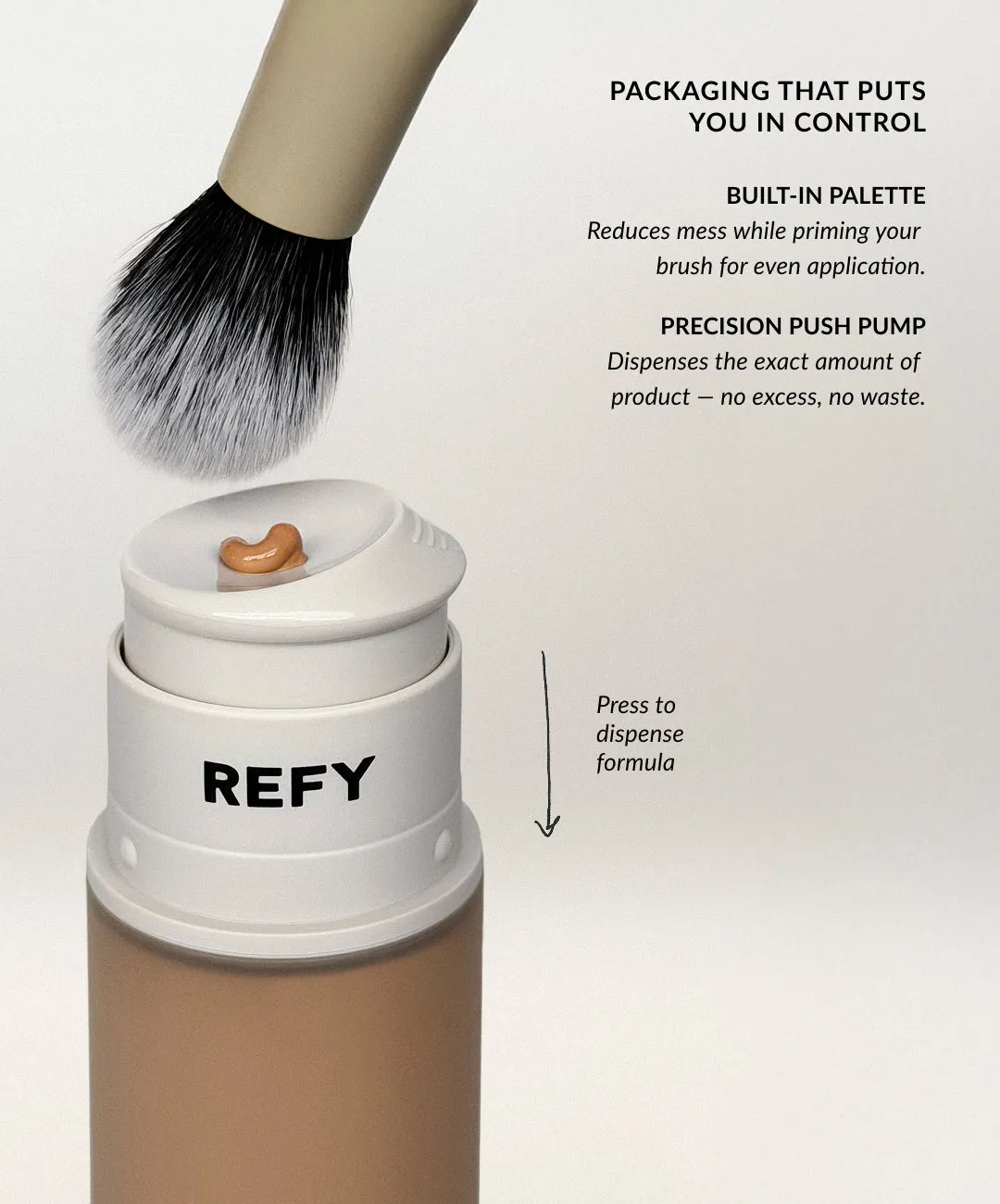 Refy Skin Base Skin Tint fondotinta leggero