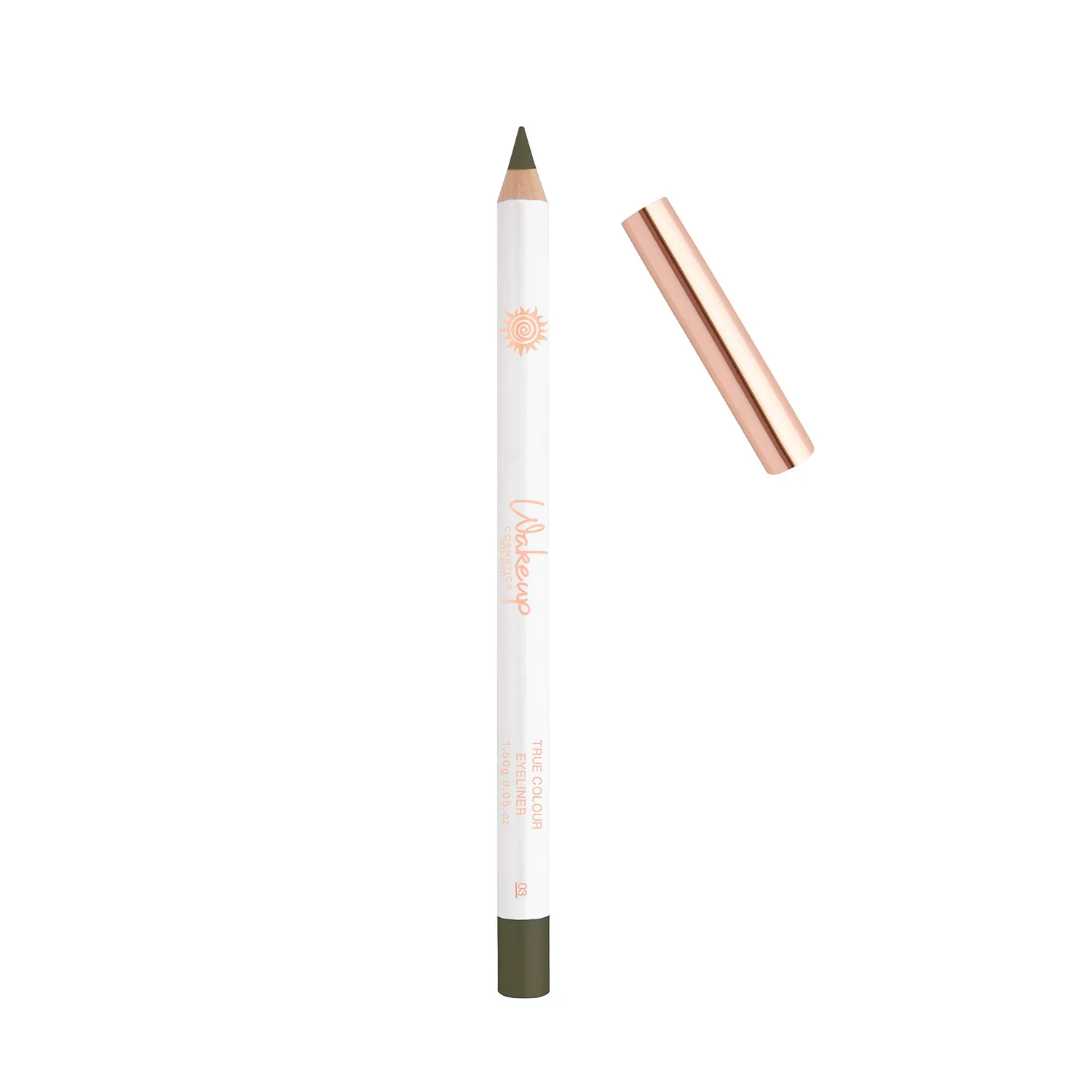 Wakeup Cosmetics True Color Eyeliner Matita Kajal Jet Black 12 Ore